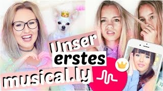 ZU PEINLICH 🙈 Unser erstes MUSICALLY ever  ViktoriaSarina [upl. by Midge]