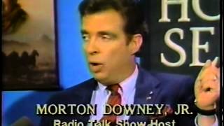 Morton Downey Jr vs Wally George Part 1 [upl. by Fayette]