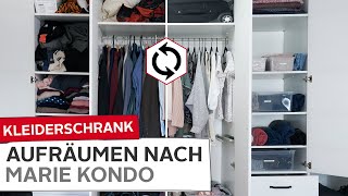 Kleiderschrank organisieren amp ausmisten Aufräumen nach Marie Kondo  OTTO [upl. by Tien]