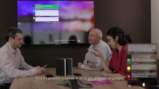 Microsoft Translator live feature in action [upl. by Yerahcaz]