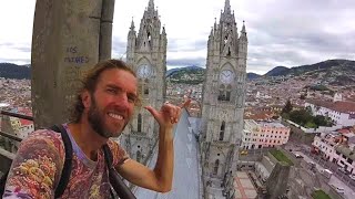 A Walking Tour of Beautiful QUITO Ecuador [upl. by Leber]