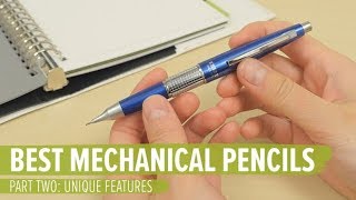 The Best Mechanical Pencils Part 2 Unique Features [upl. by Atiuqahs]