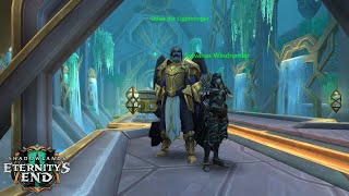 Sepulcher of the First Ones Raid Wing 1  Intros Bolvar Sylvanas  Shadowlands 92 [upl. by Nissy]