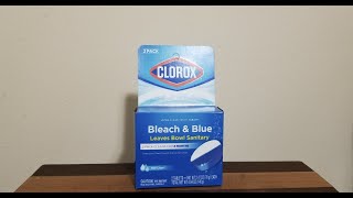 Do those blue tablets that promise to clean your toilet really work Clorox tablet review [upl. by Nolan]