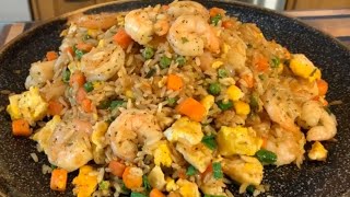 How to make Shrimp Fried Rice [upl. by Ettevram418]