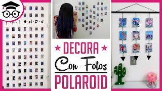 DIY  Ideas Para Decorar Con Fotos Polaroid  Instantáneas Room Decor  Sandy Olivera [upl. by Sylvanus731]