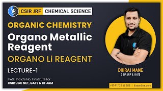 Organometallic Reagents For CSIR NET Organic Chemistry  Organo Li Reagent [upl. by Baldridge211]