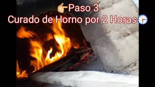 Como Curar un Horno De Barro Casero a Leña [upl. by Ennaitsirhc]