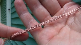 3 Base Wire Weaving Patterns Wire Wrapping Tutorial [upl. by Austina]