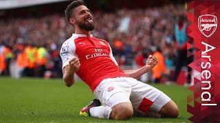 Olivier Giroud  Top5 Premier League goals [upl. by Girovard]