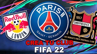 LAS MEJORES IDEAS PARA CREAR TU CLUB EN FIFA 22 [upl. by Appolonia]