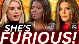 Pam Bondi Admits Why She Can’t STAND NY AG Letitia James [upl. by Bauske219]