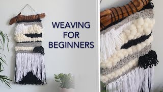 Learn to Weave 3 Basic Weaving Patterns for Beginners [upl. by Ciapha]