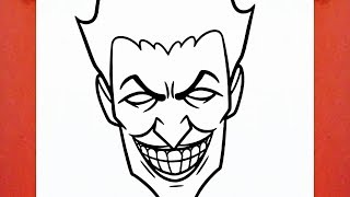 HOW TO DRAW THE JOKER [upl. by Welford]