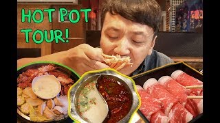 All You Can Eat STEAMED Hot Pot New York Hot Pot Buffet Tour Part 2 [upl. by Kikelia631]