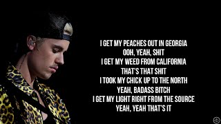 Justin Bieber  PEACHES ft Daniel Caesar Giveon Lyrics [upl. by Strade]