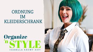 HOW TO Sortiertechnik für den Kleiderschrank  ORGANIZE N STYLE  sixx [upl. by Hnaht]