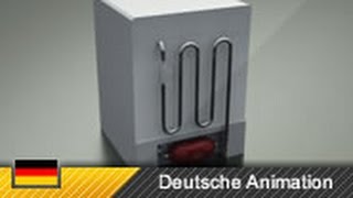 Funktionsweise eines KÃ¼hlschranks KompressorkÃ¼hlschrank [upl. by Joshuah733]