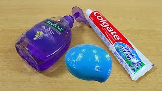 SLIME SIN PEGAMENTO 💦Como Hacer Slime Con Jabón Sal y Pasta de Dientes [upl. by Drona]