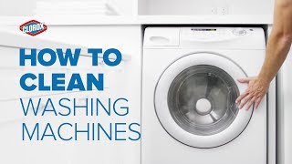 How to Clean Your Washing Machine  Clorox® [upl. by Nalorac]