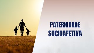 Paternidade socioafetiva [upl. by Christan510]