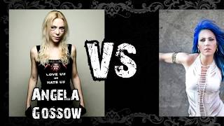 Angela Gossow VS Alissa White Gluz Voice Battle [upl. by Sakmar]