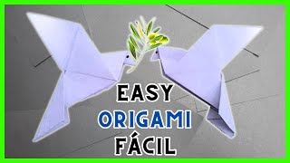 ⩥ Origami de la PALOMA 🕊️ [upl. by Orabel]