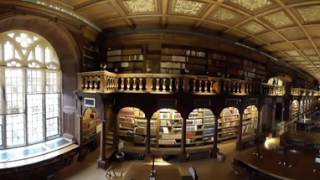 Take a 360° tour of the Bodleian Hogwarts’ library in the Harry Potter films [upl. by Amelina]