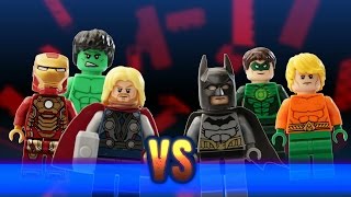 LEGO MARVEL vs DC [upl. by Noryak969]