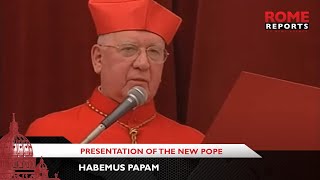 Habemus Papam When Cardinal Medina introduced the new Pope [upl. by Jamin]