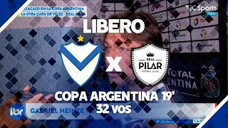 LIBERO  Velez 0 Vs Real Pilar  Copa Argentina 2019  32 avos [upl. by Lief]