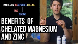 Benefits of Chelated Magnesium amp Zinc the Albion difference [upl. by Cuthburt]