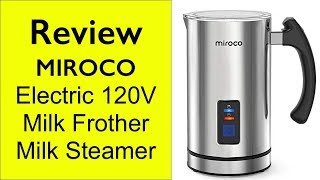 Review Miroco Milk Frother  How to make froth milk at home [upl. by Hebe58]