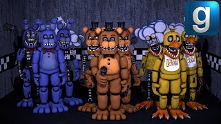 Gmod FNAF  Five Lost Nights At Freddys Part 1 [upl. by Rovert]