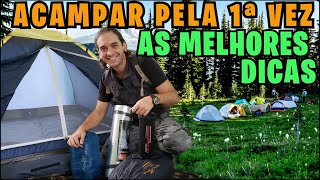 ACAMPAMENTO PARA INICIANTES  SUPER DICAS BARRACACAMPINGACAMPAR [upl. by Kari]