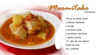 Como hacer MARMITAKO Marmita de bonito [upl. by Jann]