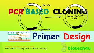 Molecular Cloning Part1 Primer Design [upl. by Orest962]