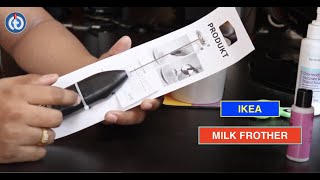 IKEA MILK FROTHER Review amp Battery Installation [upl. by Corder]