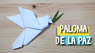 PALOMA DE LA PAZ DE ORIGAMI [upl. by Kenta]