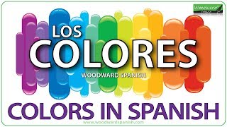 Colors in Spanish  Los colores en español  Learn Spanish Vocabulary [upl. by Jodoin]