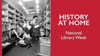 A Short History of Libraries  National Library Week  History at Home [upl. by Olette]