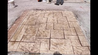 How To Resurface amp Stamp Concrete Super Stone Super Surface [upl. by Jenness]