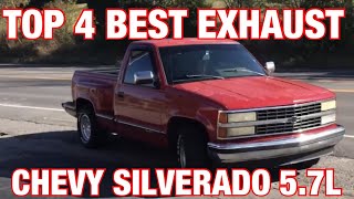 Top 4 BEST Exhaust Set Ups for Chevy 1500 57L Vol1 [upl. by Allehcim548]