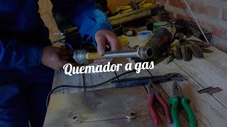 Quemador de gas para el Horno de Barro  ¡Simplifica tus cocciones [upl. by Kcirddor]