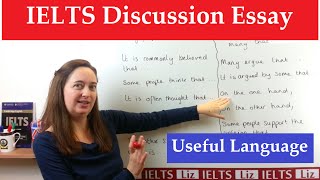 IELTS Discussion Essay Useful Academic Expressions [upl. by Hi608]