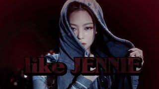 JENNIE  like JENNIE Official Lyric Video [upl. by Jobye]