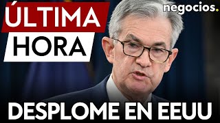 ÚLTIMA HORA  La economía de EEUU se desploma por la FED Sube un 16 frente al 25 esperado [upl. by Ard]