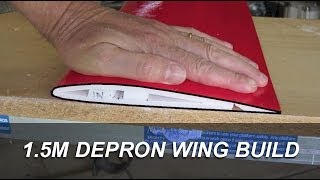 Depron wing build [upl. by Swetlana]