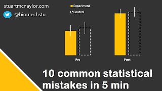 Ten Statistical Mistakes in 5 Min [upl. by Cynthla]