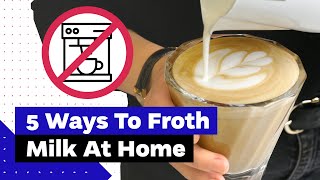 How To Froth Milk At Home Best Milk Frothers Review [upl. by Neened]